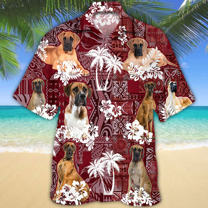 Great Dane 3 Hawaiian Shirt 2