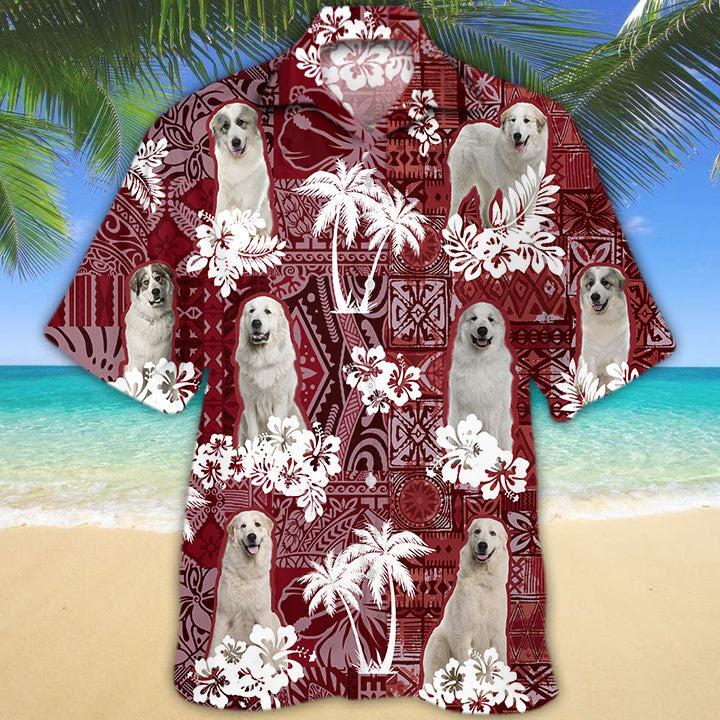 Great Pyrenees Hawaiian Shirt 2