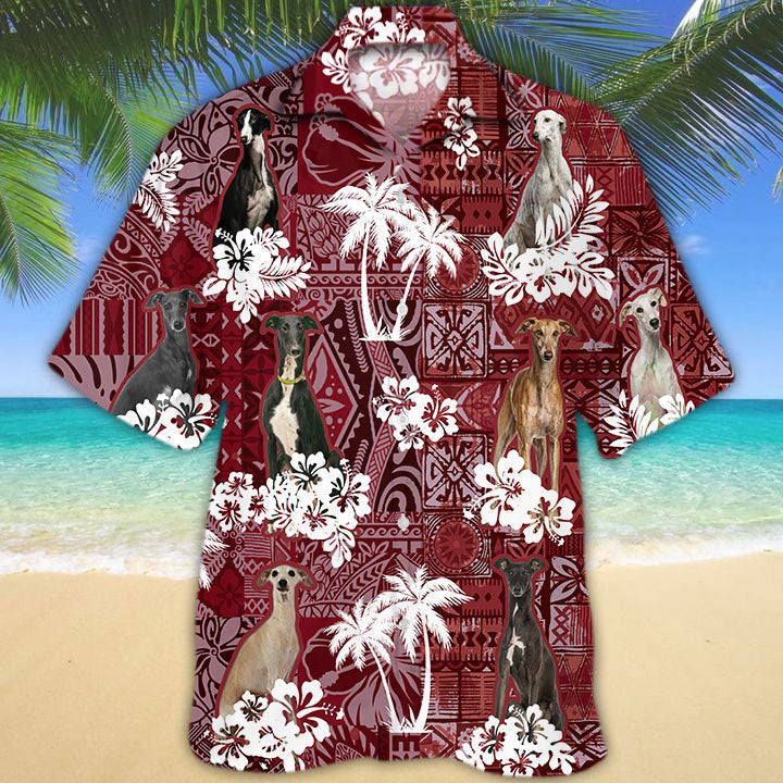Greyhound Hawaiian Shirt 2