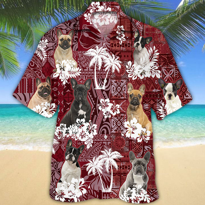 French Bulldog Hawaiian Shirt 2