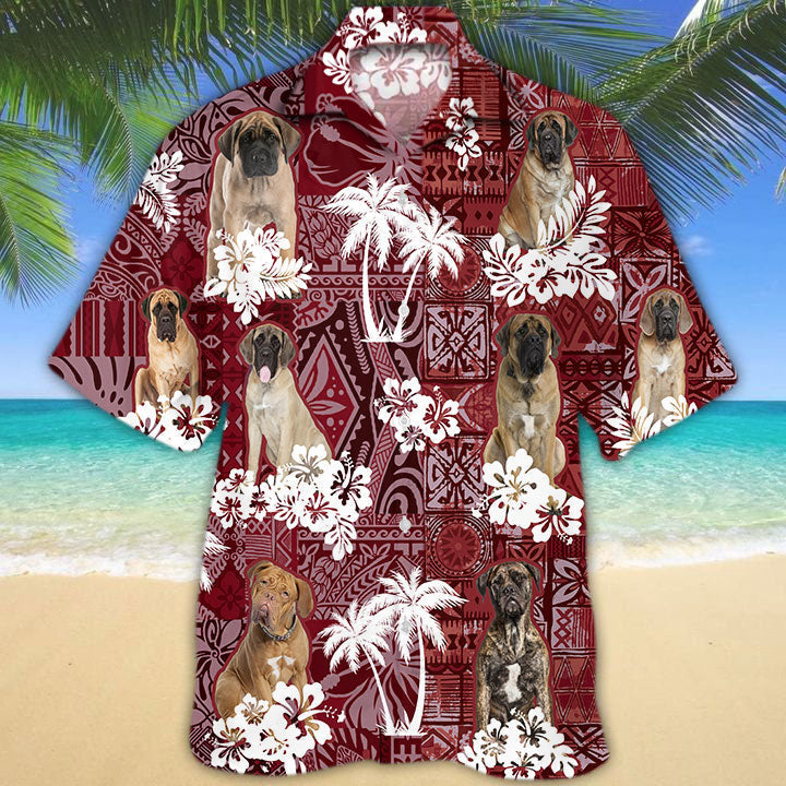 English Mastiff Hawaiian Shirt 2