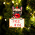 French-Bulldog2 Free Kiss Christmas Ornament