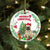 French-Bulldog Tree Merry Christmas Ornament (porcelain)