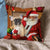 French Bulldog With Santa Pillowcase