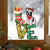 French Bulldog LOVE Christmas Stocking Sticker