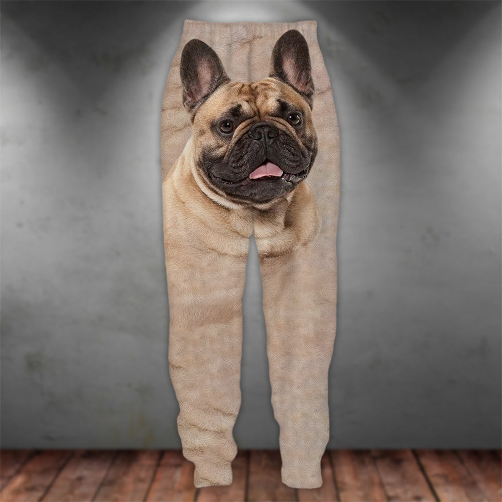 French Bulldog 3D Graphic Casual Pants Animals Dog