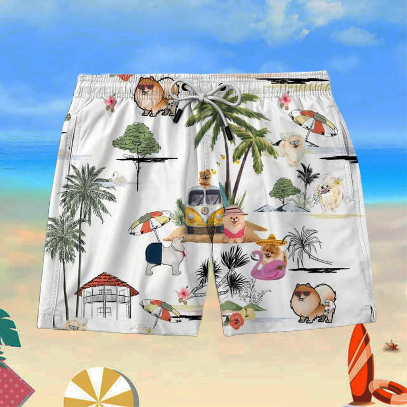 GERMAN SPITZ Beach Shorts