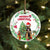 German-Shepherd Tree Merry Christmas Ornament (porcelain)