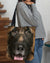 German Shepherd 4 Face Cloth Tote Bag