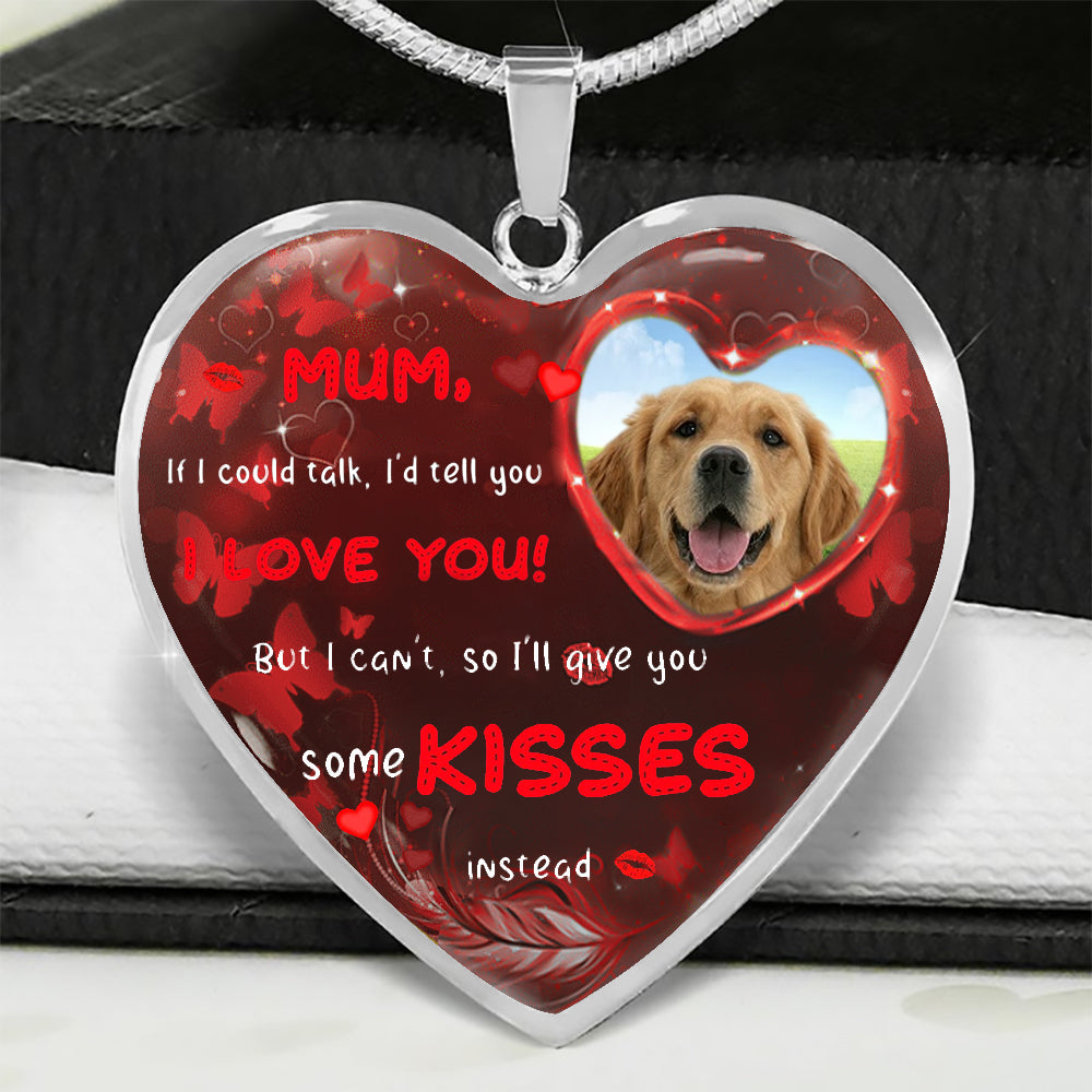 Golden-Retriever Give You Some Kisses Necklace