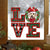 Love Goldendoodle Christmas Sticker