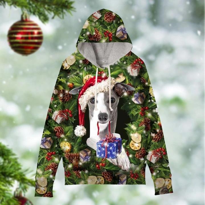 Greyhound Christmas Gift Cute All-Print Unisex  Hoodie
