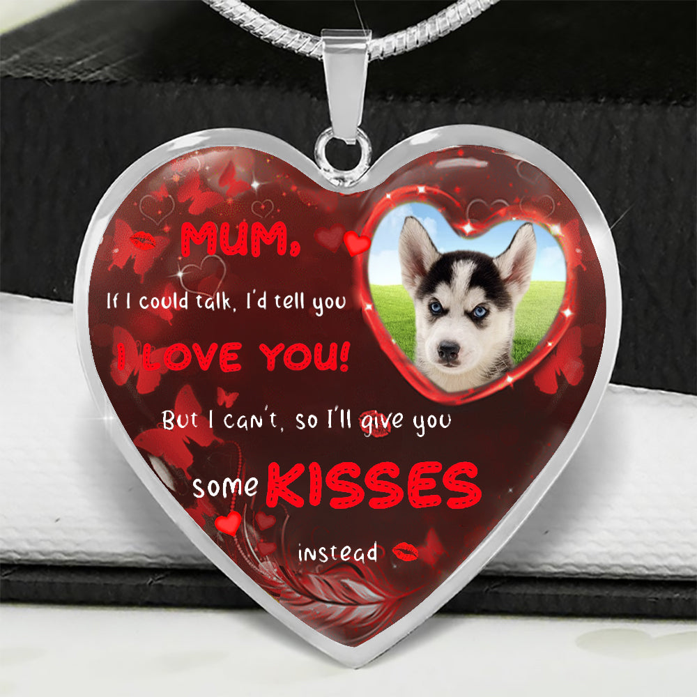 Husky Give You Some Kisses Necklace