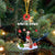 Italian-Greyhound Christmas Ornament