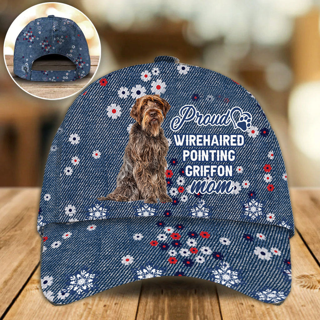 WIREHAIRED POINTING GRIFFON - PROUD MOM - CAP