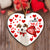 Jack Russell Terrier2 Happy Valentine's Day Ornament (porcelain)
