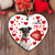 Jack Russell Terrier Happy Valentine's Day Ornament (porcelain)