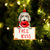 Labradoodle Free Kiss Christmas Ornament