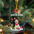 Labrador-Retriever-Hooded Christmas Ornament