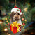 Lagotto Romagnolo-Dogs give gifts Hanging Ornament