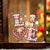 Lakeland Terrier LOVE Reindeer Christmas Sticker