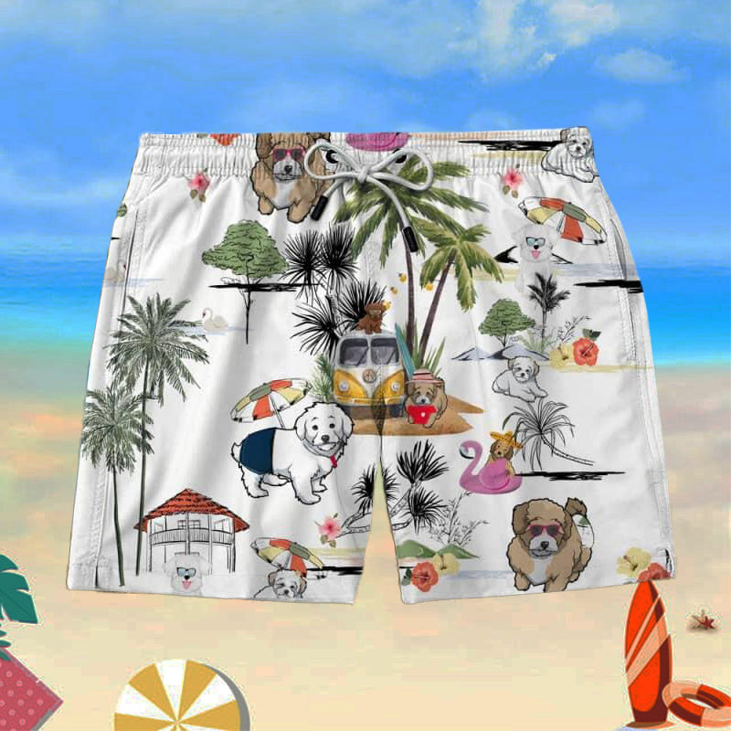 MALTIPOO Beach Shorts