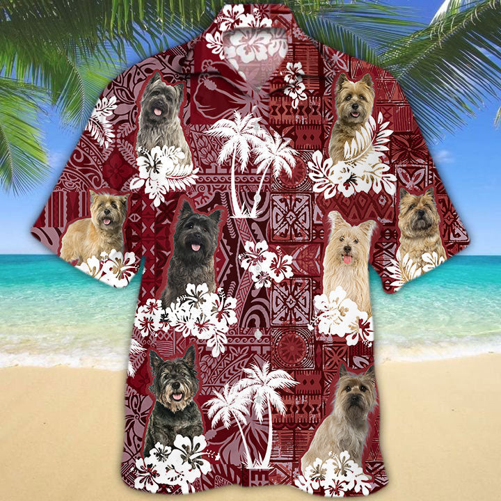 Cairn Terrier Hawaiian Shirt 2