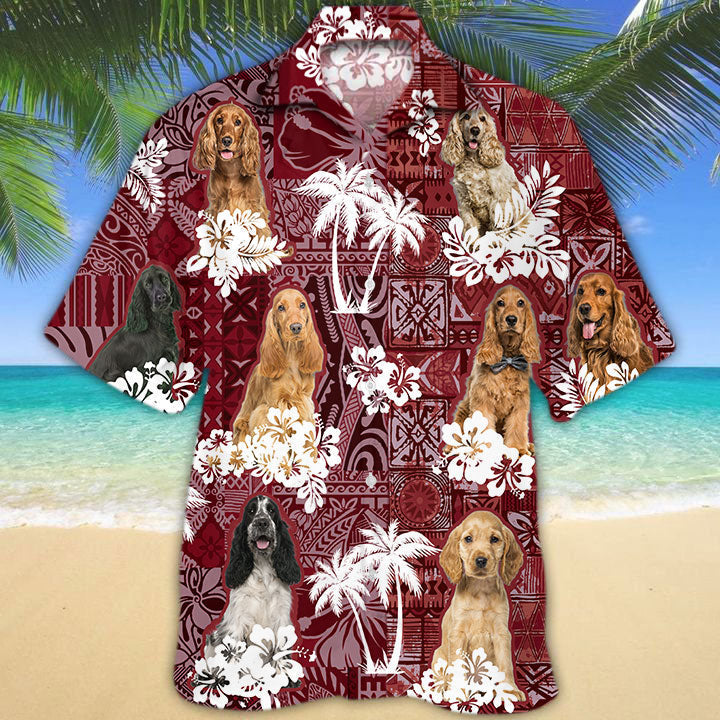 Cocker Spaniel Hawaiian Shirt 2