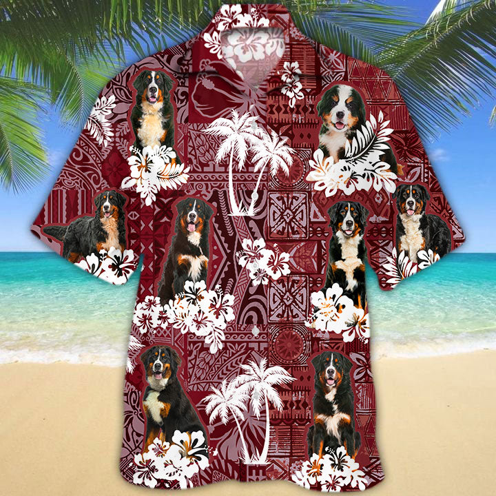 Bernese Mountain Hawaiian Shirt 2