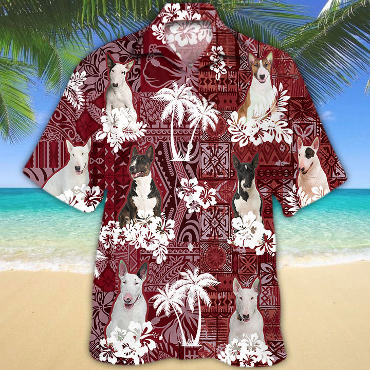 Bull Terrier Hawaiian Shirt 2