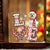 Maltese LOVE Reindeer Christmas Sticker