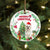 Maltese Tree Merry Christmas Ornament (porcelain)
