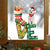 Maltese LOVE Christmas Stocking Sticker