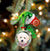 Maltipoo Don't Be A Grinch Christmas Ornament