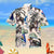 Miniature Australian Shepherd Summer Beach Hawaiian Shirt