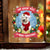 Miniature Schnauzer  We Woof You Christmas Sticker
