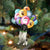 Newfounderland With Balloons Christmas Ornament