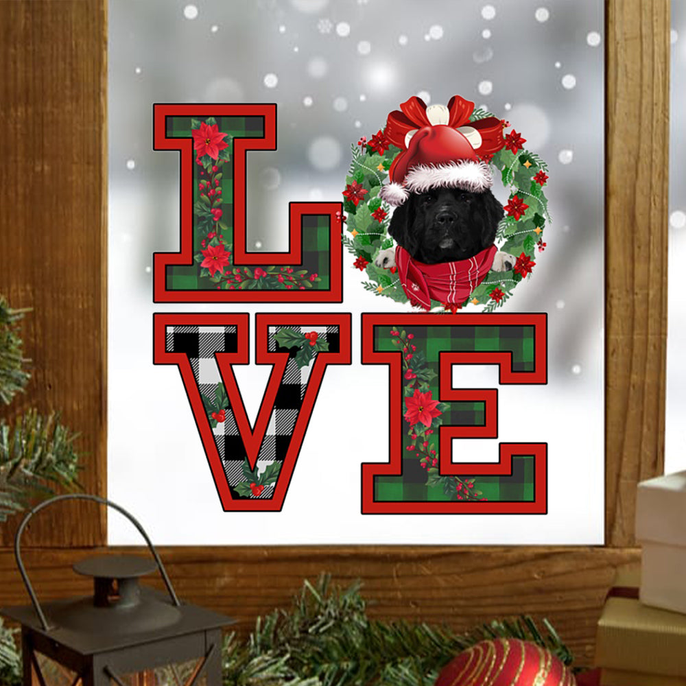 Love Newfoundland Christmas Sticker