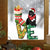 Newfoundland LOVE Christmas Stocking Sticker