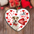Parson Russell Terrier Happy Valentine's Day Ornament (porcelain)