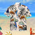 Pembroke Welsh Corgi Summer Beach Hawaiian Shirt