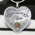 Pit Bull Carry You With Me Memorial Necklace