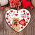 Pomeranian Happy Valentine's Day Ornament (porcelain)