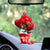 Rat Terrier Red Heart Balloon Ornament