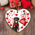 Rottweiler Happy Valentine's Day Ornament (porcelain)