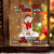 Samoyed We See You Christmas Sticker