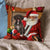 Schnoodle With Santa Pillowcase
