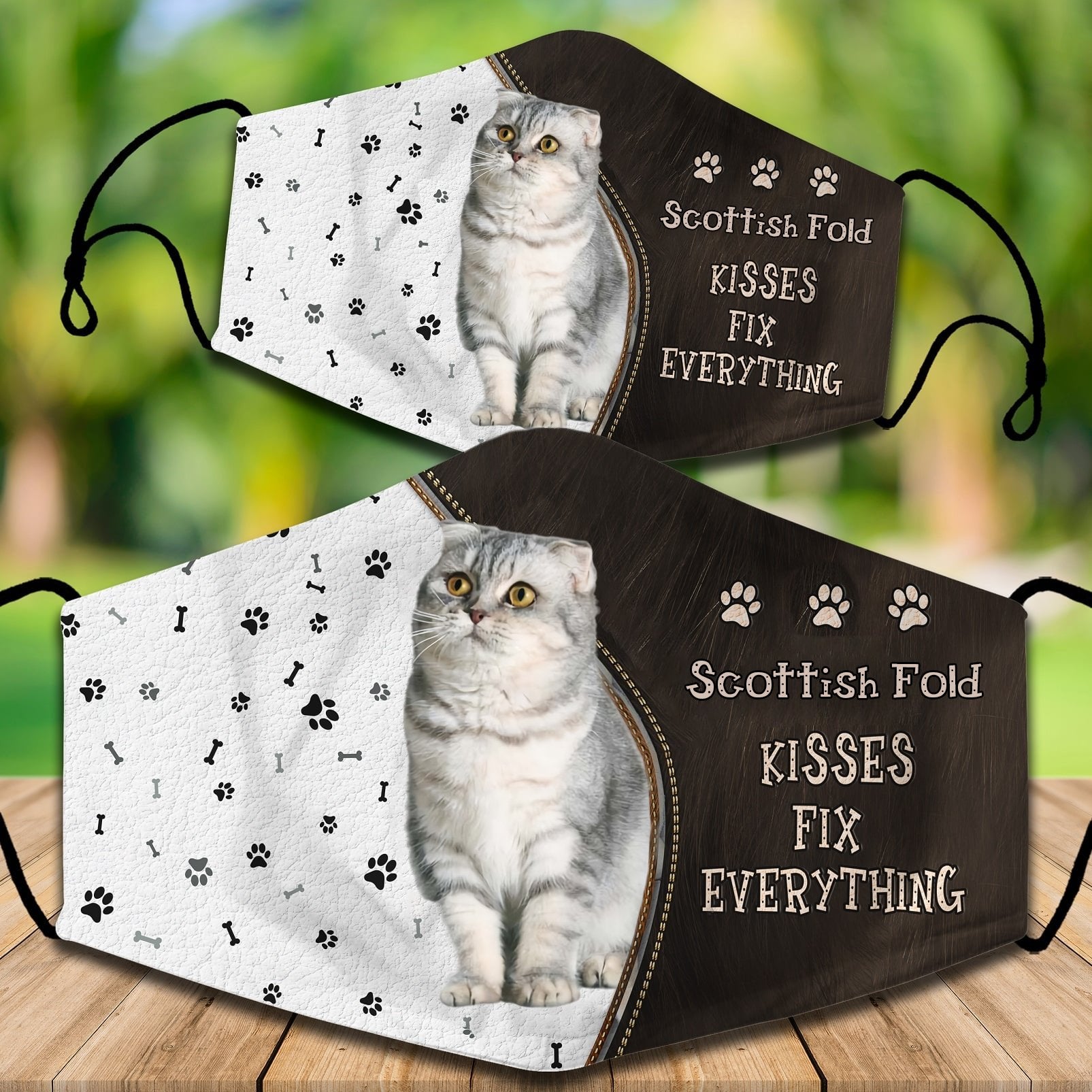 Scottish Fold Kisses Fix Everything Veil