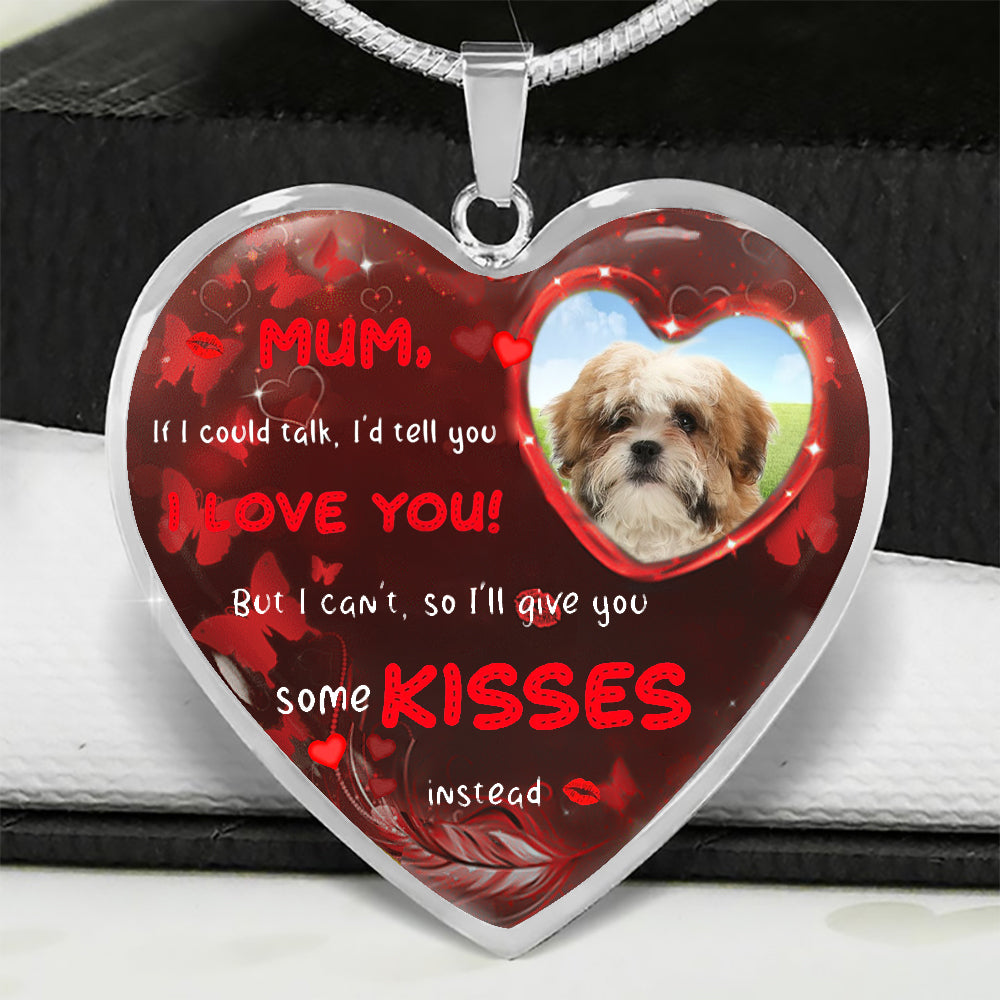 Shih-TZU Give You Some Kisses Necklace