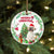 Shih-Tzu Tree Merry Christmas Ornament (porcelain)
